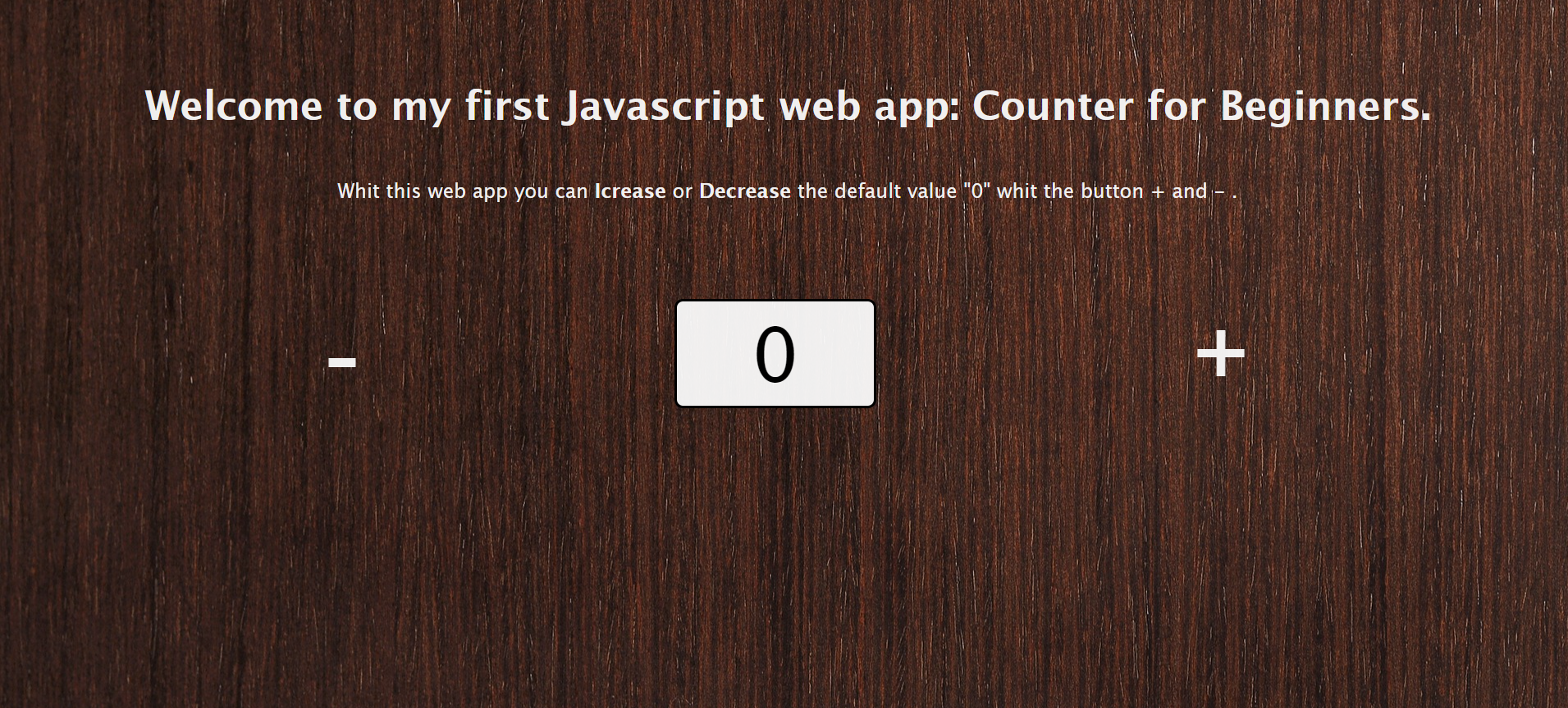 counter